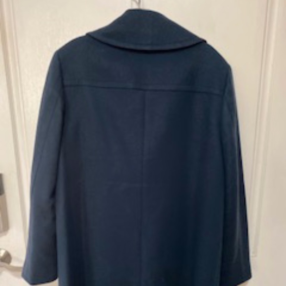 Ann Taylor Coat Women's Size: Large Color: Dark Teal - Picture 2 of 4